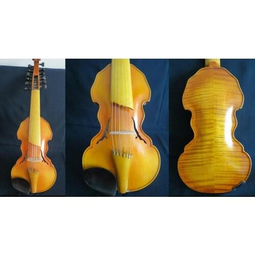 Baroque style SONG Brand profession master 7×7 string 14" Viola d'Amore #14034