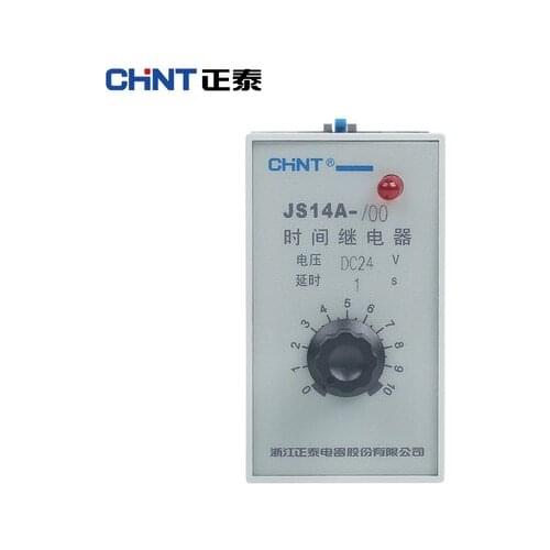 CHINT JS14A-10S/ 380V Power On time Delay Relay Transistor Time Relay Switch