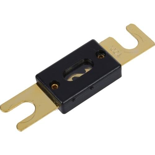 Hot Sale Gold Tone Black Car Auto Audio System Protection ANL Fuse 100Amp