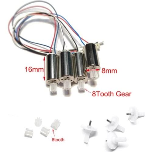 LS-E525 E525 fold drone WIFI FPV quadrotor Spare Parts Engines Motor Main Gear suitable for E88 teng1