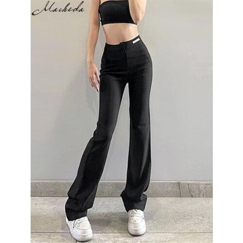 Macheda Women's Straight Trousers