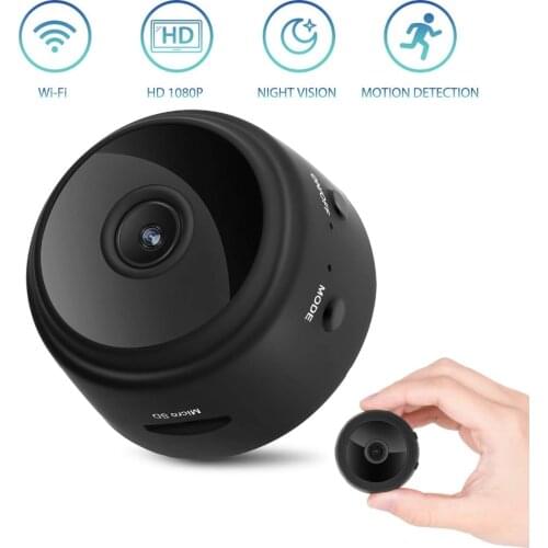 Mini WiFi camera 1080P HD Remote playback video small micro cam Motion Detection Night Vision Home Monitor 64G mini camcorder