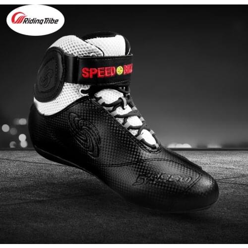 Motorcycle City Road Boots Reflective Breathable Motocross Boot Motorboats Street Botas Moto Motorbike Summer Confortable Boots