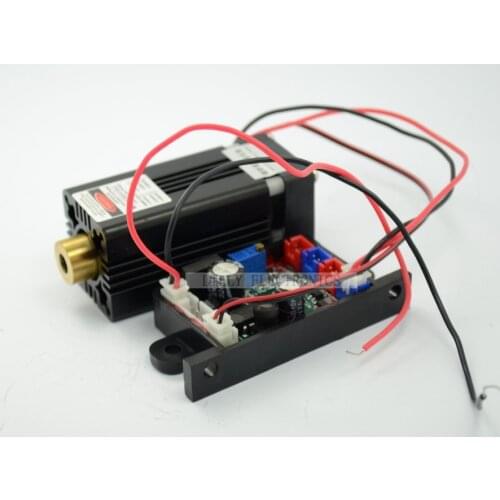 405nm 50mw focusable Dot laser module 12V TTL +long time working