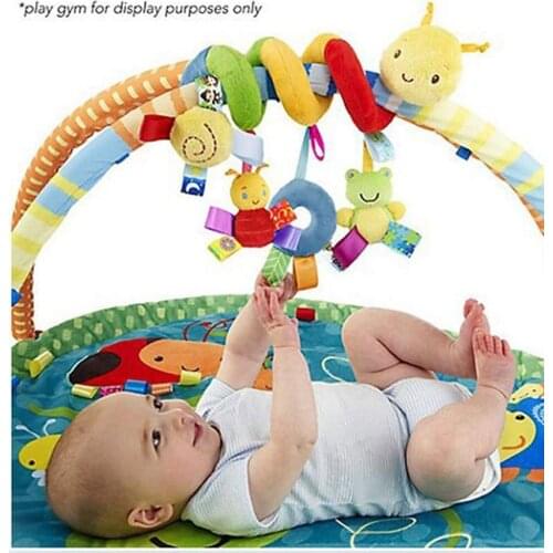 Educational Toddler Toys Spiral Hanging Mobile Infant Newborn Stroller Bed Car Seat Hanging Toys Baby Plush Animal Toys Pendants