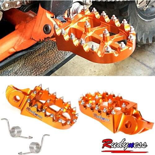 Foot Rests Footrest footpegs Pegs Pedals For 2016-2020 SX125 SX250 SX-F 250-450 EXC EXC-F XC XC-F XC-W TC FC RX FX 125-501