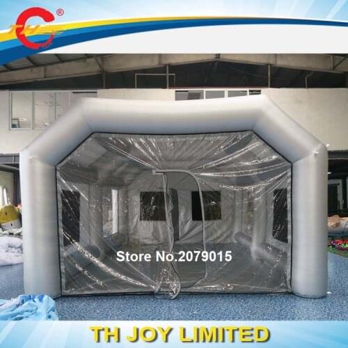 8x5x3mH professional inflatable spray booth/grey paint booth inflatable car paint booth,inflatable car spray booth tent