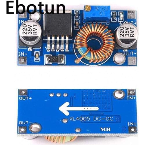 For XL4005 DSN5000 Beyond LM2596 DC-DC adjustable step-down 5A power Supply module,5A Large current Large power