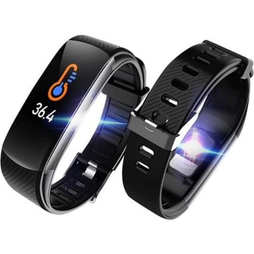 C6T Smart Watch Heart Rate Blood Pressure Sleep Monitor Step Counter Multifunctional bracelet Sport Watch for Gifts