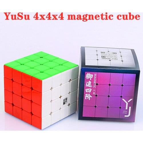 Yongjun Yusu M Magnetic 4x4x4 magic cube 4x4 speed cube 2x2x2 3x3x3 puzzle cube 5x5x5 cubo magico Competition Cubes