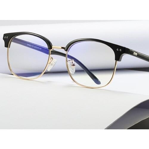 Unisex Glasses Frame for Women and Men Reading Glasses Transparent Eyeglasses Male Vintage Eyeglasse Optical Oculos 1821WD