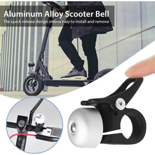 Scooter Bicycle Bell Horn Aluminum Alloy Scooter Bell Horn Ring Bells Sound Alarm Bike Horn For Xiaomi M365 Electric Scooter