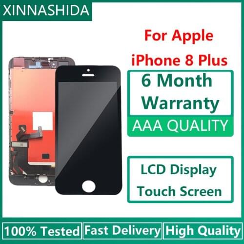 100% Tested LCD Display For Apple iPhone 8 Plus 5.5" Display Touch Screen Digitizer Assembly For iphone 8 Plus LCD Replacement