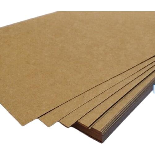 100 Sheets 350gsm Plain Matt Kraft Cardstock Paper 10x15cm Blank Cardboard Brown White Black Thick Papers For Cardmaking