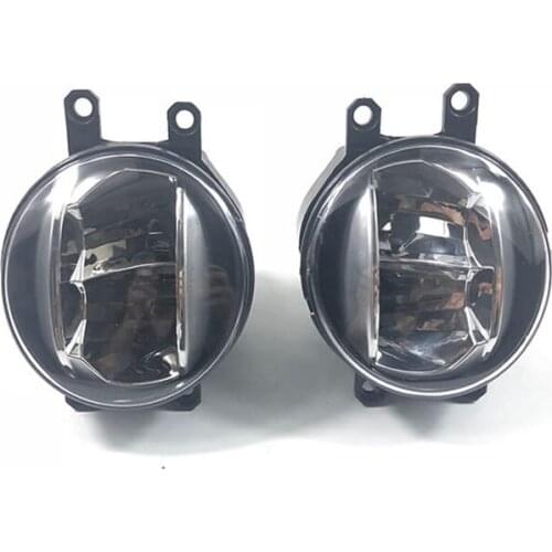 For Toyota Corolla Camry Prado Highlander LC200 2016 2017 2018 2019 LED Front Bumper Fog Lights Anti-fog Lights