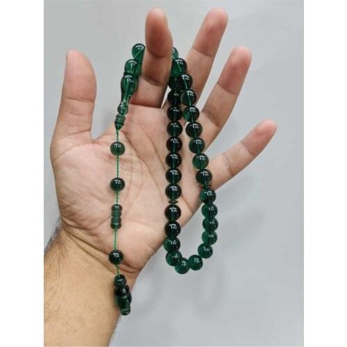 Islamic Tasbih Muslim Rosary Beads 33 Prayer Rosary For Men Bracelet For Men Accessory amber oltu amber stone Handmade Turkey