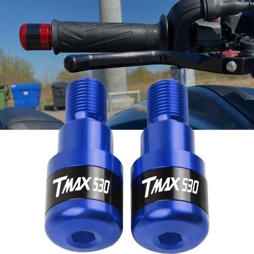 TMAX 530 Motorcycles Handlebar Grips Plug Slider Handle Bar Ends For YAMAHA TMAX530 SX DX 2006-2021 2020 2019 2018 2017 2016