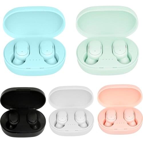 A6S TWS Earphone Wireless Headphone Stereo Headset Sport Earbuds Microphone With Charging Box For Smartphone Наушники