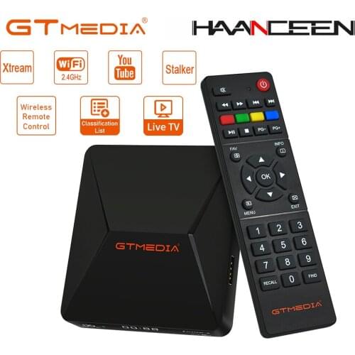 Newest! GTMEDIA Ifire-II HD-Digital 1080P WIFI Youtube Set Top Box Multimedia Player Internet TV IP Receiver TV Box