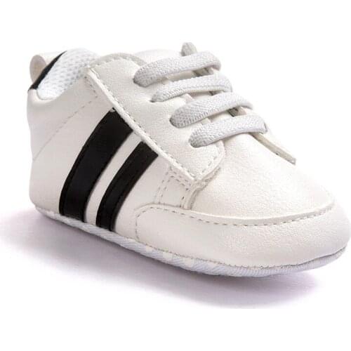 0-2 years Spring PU leather Soft Bottom Anti-skid Leather Baby boy girl Sport Shoes First Walkers Fashion Newborn Todder Shoes