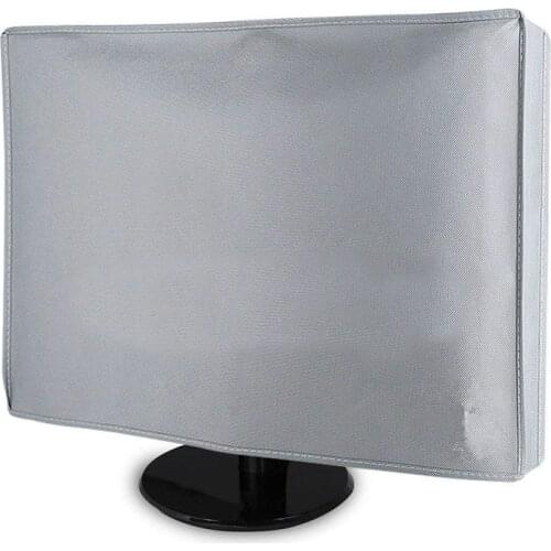 21" 24" 28" 34" Home PC Desktop Computer Monitor Dust Cover Non-woven Fabric Craft LCD Screen Protector Case Grey FC125