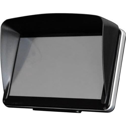 Car Styling GPS Sun Shade Sunshade Cover Car Navigation Visor Plus Flexible Visor Extension for 5 inch Navigation Accessories