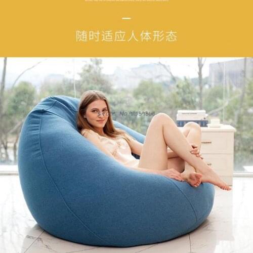 Super soybean bag lazy sofa epp single bedroom balcony lounge chair recliner creative tatami