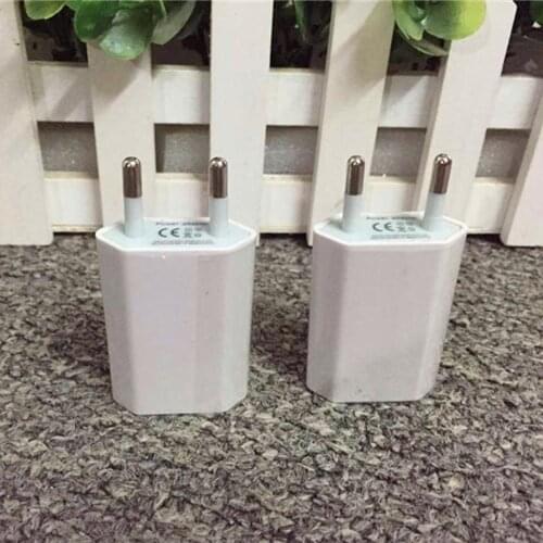 USB Power Adapter EU Plug Travel Charger for iphone for Samsung S7 Portable Universal Wall mobile phone tablet Chargers In STOCK
