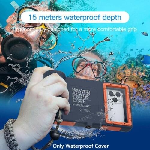 Waterproof Phone Pouch Deep Sea Exploration Swimming Skiing Bag Cover Case Sports Dry Underwater For Phone Beach Bag Water H4W1