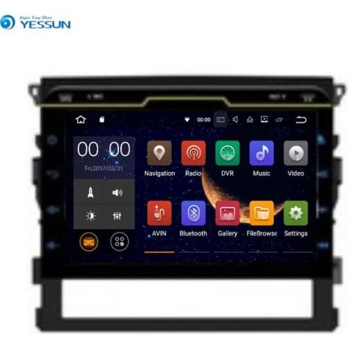 YESSUN For Toyota Land Cruiser 200 Android Car GPS Navigation DVD player Multimedia Audio Video Radio Multi-Touch Screen
