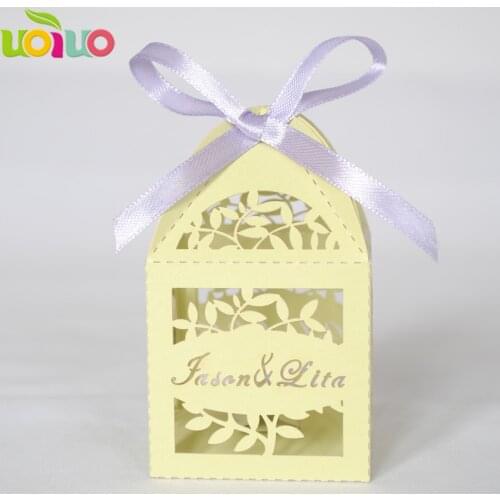 2018 fashion Single Small Decorative Paper Cupcake Wedding Cake Box Design (glitter paper need extra cost)