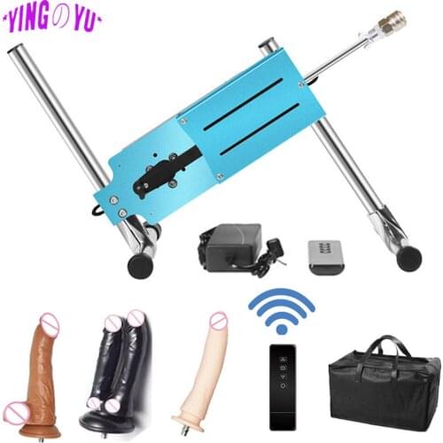 2021 T01 Sex Machine Vibrator Toys for Women Men Adult Automatic Wireless Remote Control Masturbation Machine Erotic Accessories