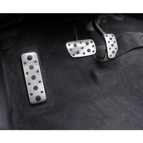 Auto Non-Slip Accelerator Brake Footrest Pedal Pads Cover For Subaru Impreza Forester Outback Legacy XV Series Car Accessories