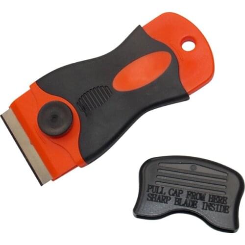 Car & Window Tint Ceramic Glass Oven Razor Scraper Blade Plastic Handle Automotive Squeegee Vinyl Film Sticker Tool Cleaning Kni