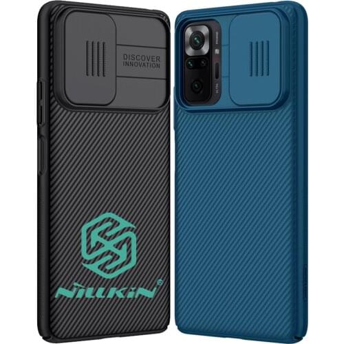 Nillkin Camera Len Cover For Xiaomi Redmi Note 10 Pro Lens Protection Case CamShield Slide