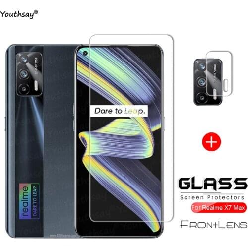 For Realme X7 Max Glass Tempered Glass for Realme X7 Max Glass Screen Film Lens Camera Protector Film For Realme X7 Max 5G