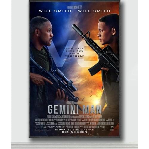 NJ253 Gemini Man Movie 2 Silk Posters and Prints wall art Art Poster Home Decor