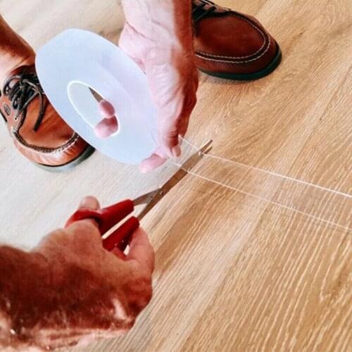 New Traceless Washable Adhesive Tape Nano Invisible Gel Pad Grip Strong Reliable Mat