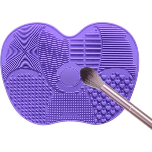 New Silicone Makeup Brush Cleaning Pad Mat Brush Washing Tools Cosmetic Eyebrow Brushes Cleaner Tool Makeup Cleaning