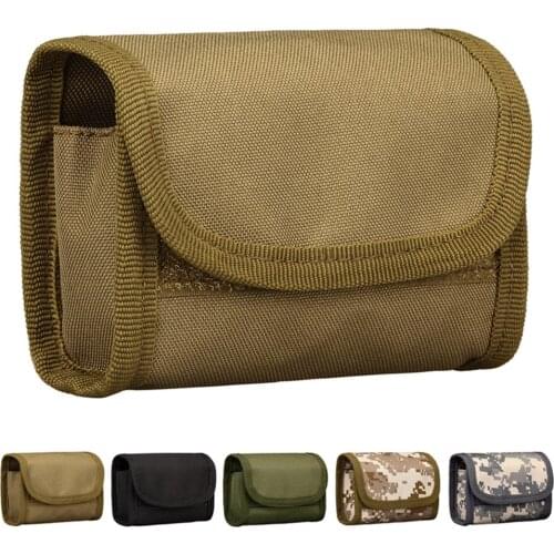 Cartridge Rifle Shells 15G 10 Round Ammo Shells Pouch Hunting Bullet Holder Accessories Molle Shooting Gun Bullet Bag