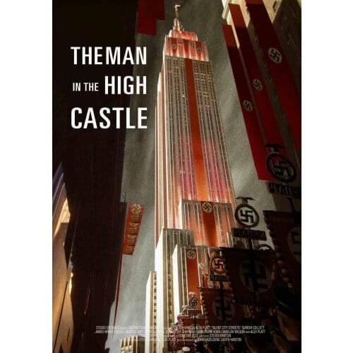 The man in the high castle Tv Show Art Film Print Silk Poster Home Wall Decor 24x36inch