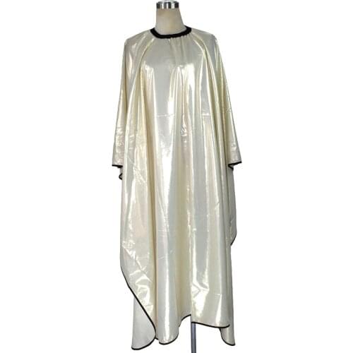 Pro Salon Hairdressing Cape Gold Hair Cutting Gown Hight Quality Waterproof Hairdresser Cutting Hairstyle Use Cape Hair Cloak