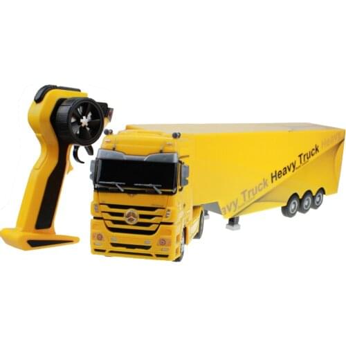 RC Truck Rechargeable Toy 1/32 Vehicle Dumper 10 Wheel Radio Control Tip Lorry Auto Lift Engineering Container Remote Hobby Car