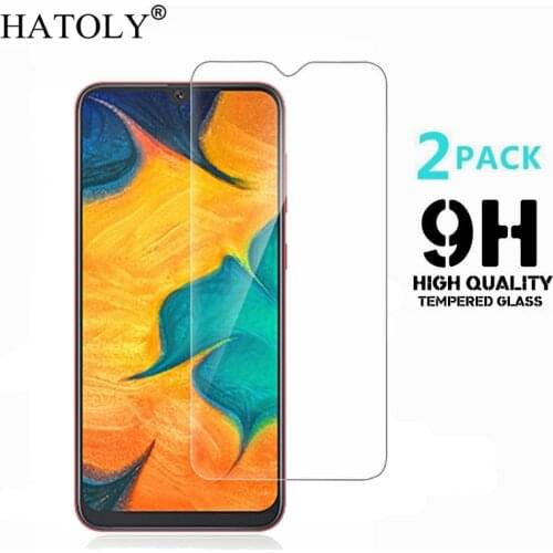 2PCS Glass For Samsung Galaxy A30S Tempered Glass 9H Screen Protector for Samsung Galaxy A30S Film for Samsung A30S Glass A307F