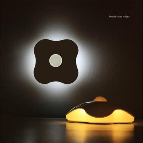 Interesting Pattern Led Human Body Induction Light Intelligent Optical Infrared Lamp Sensing Ceiling Light Corridor Bedroom Free Shipping