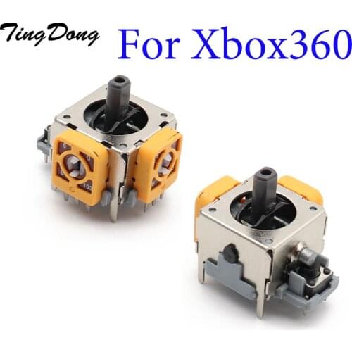 TingDong 100PCS Original New For XBOX 360 XBOX360 3D Analog Joystick Stick For PS2 Controller Rocker Analogue