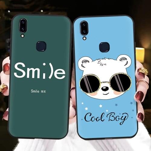 TPU Durable Phone Case For VIVO V9/Y85 Waterproof Anti-dust Dirt-resistant Shockproof Cartoon