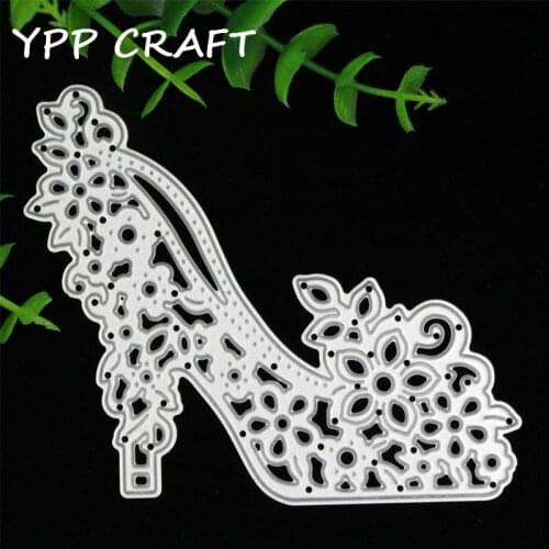 YPP CRAFT High-heeled Shoes Metal Cutting Dies Stencils for DIY Scrapbooking/photo album Decorative Embossing DIY Paper Cards