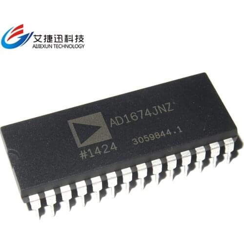 1Pcs AD1674JNZ DIP-28 12-Bit 100 kSPS A/D Converter New and original