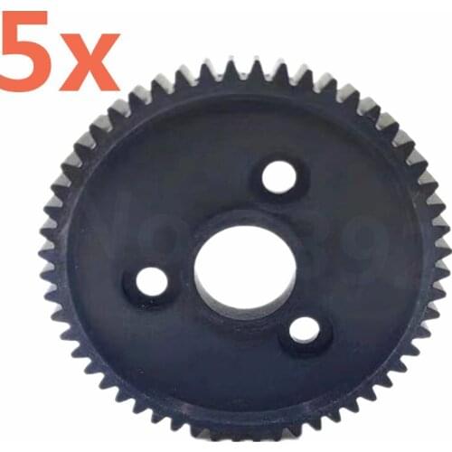 5Pieces RC Cars Heavy Duty Hardened Steel Spur Gear 54T for Traxxas Slash 4x4 Stampede 4x4 Trxxas 1/10 SUMMIT Trxxas 1/10 E-REVO
